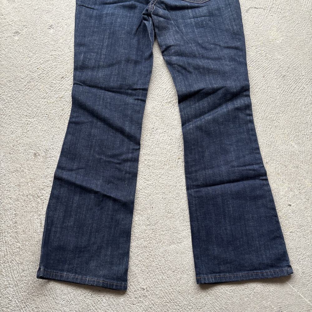 New Levi's 515 Jeans Womens 4 Short 27 Stretch Mid Rise Boot Cut Dark Wash Y2k - Picture 12 of 15
